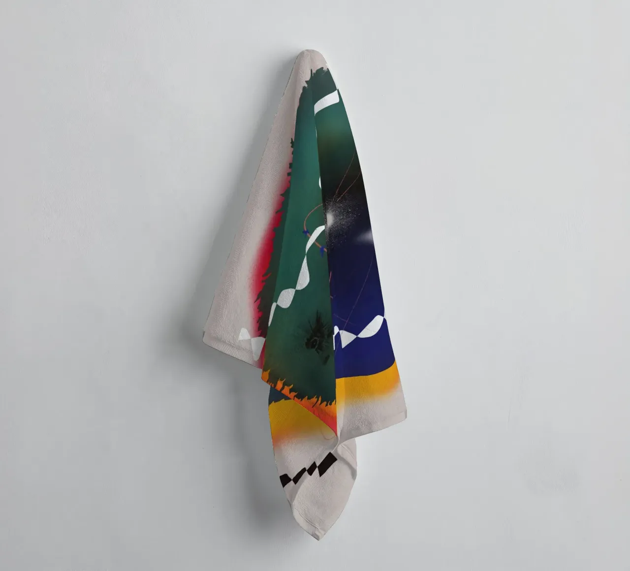 Cosmic composition 05 towel by Little Dean