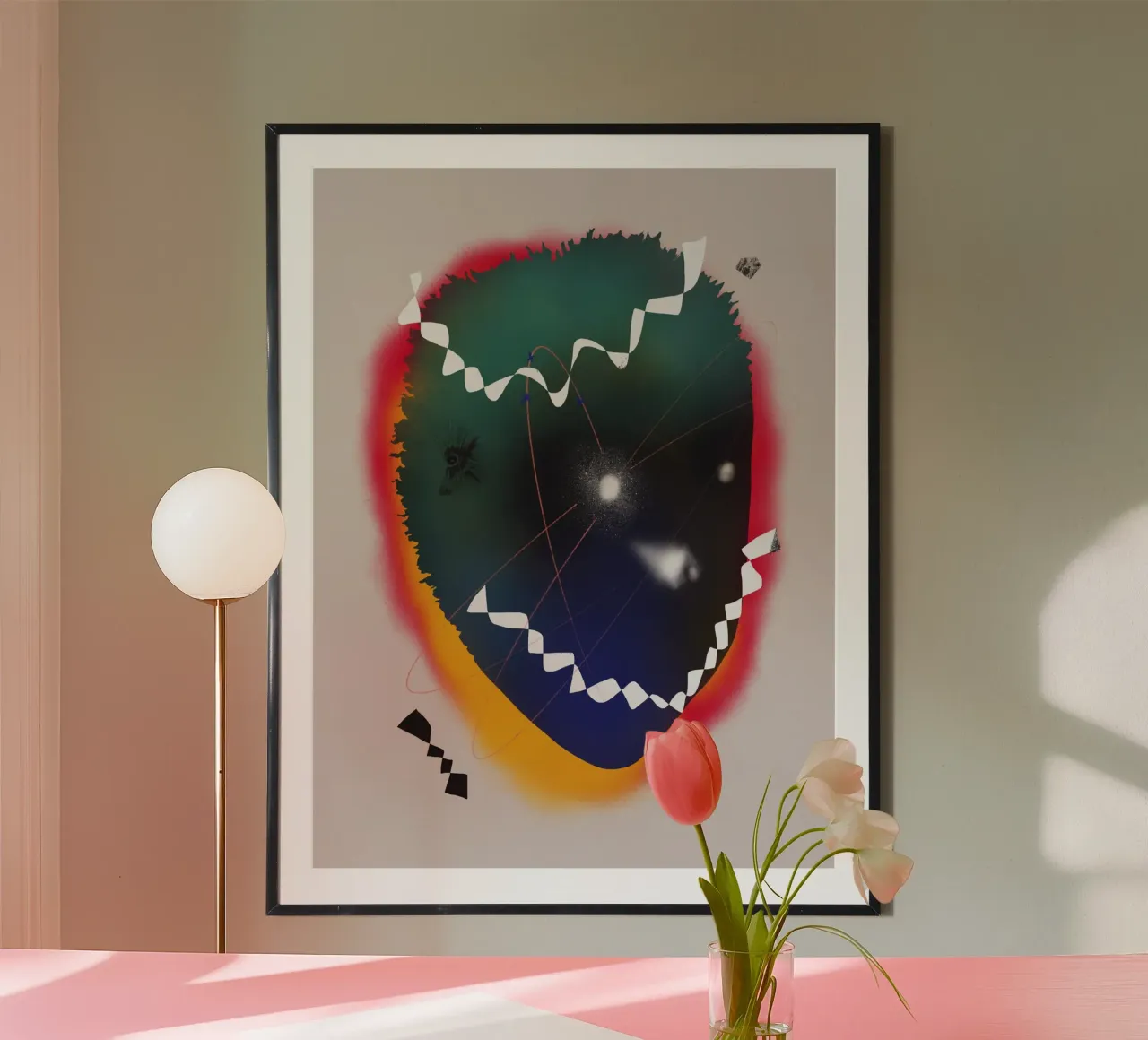 Composizione cosmica 05 poster da Little Dean