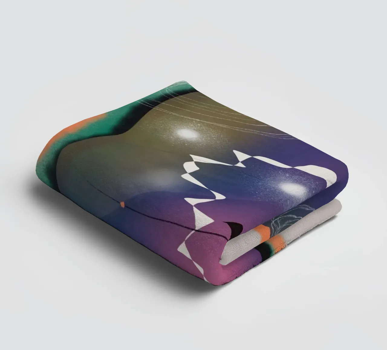 Cosmic composition 06 towel by Little Dean