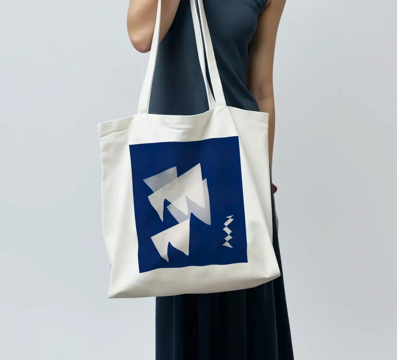 Composizione Zen 04 borsa in juta da Little Dean
