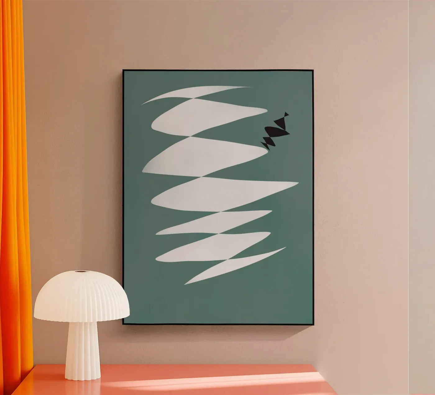 Zen composition 05 plexiglas de Little Dean