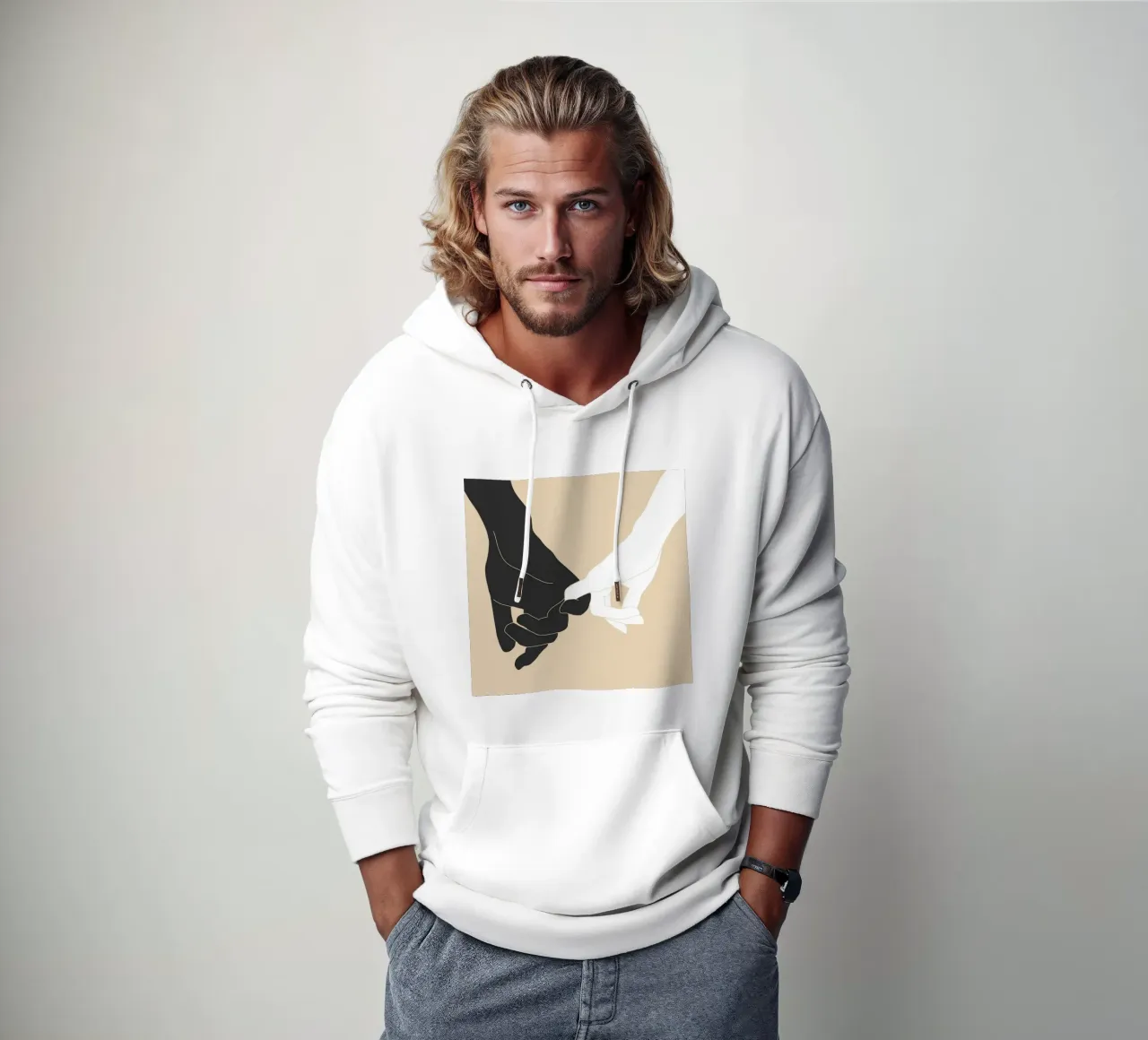 Insieme felpa con cappuccio da LeaDArt