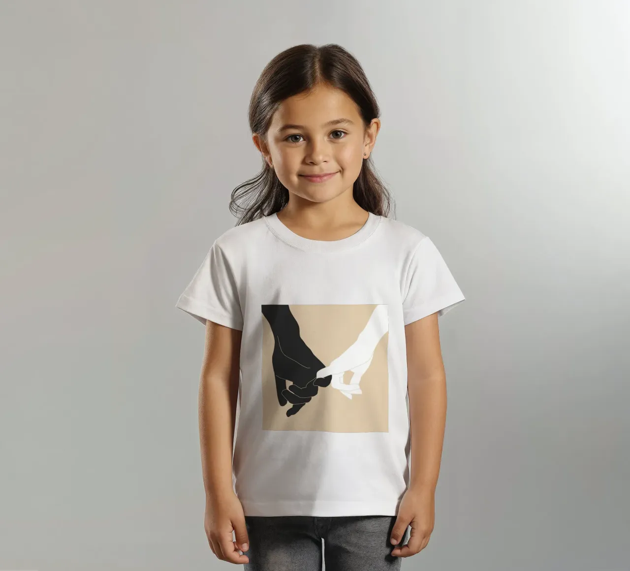 Samen kinder t-shirt van LeaDArt