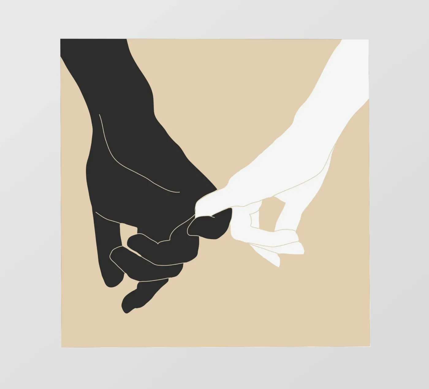 Samen fotobehang van LeaDArt