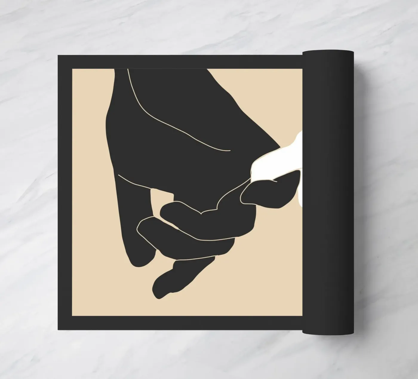 Together doormat by LeaDArt