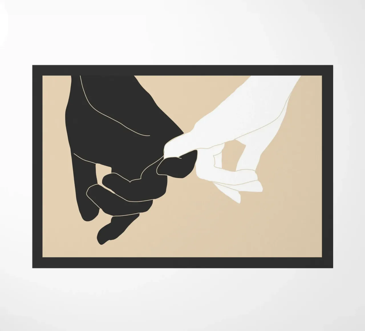 Samen deurmat van LeaDArt