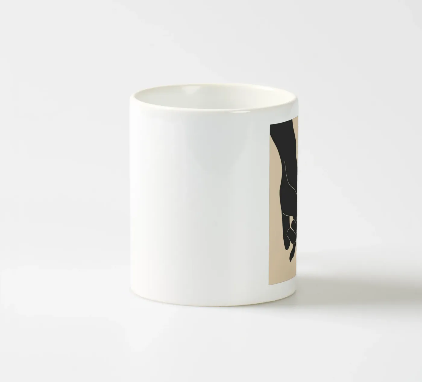 Together ceramic mug by LeaDArt