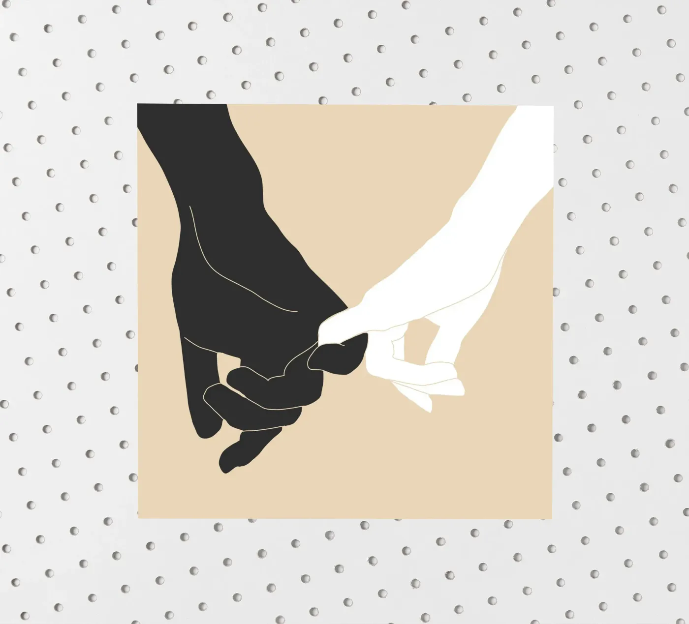 Samen sticker van LeaDArt