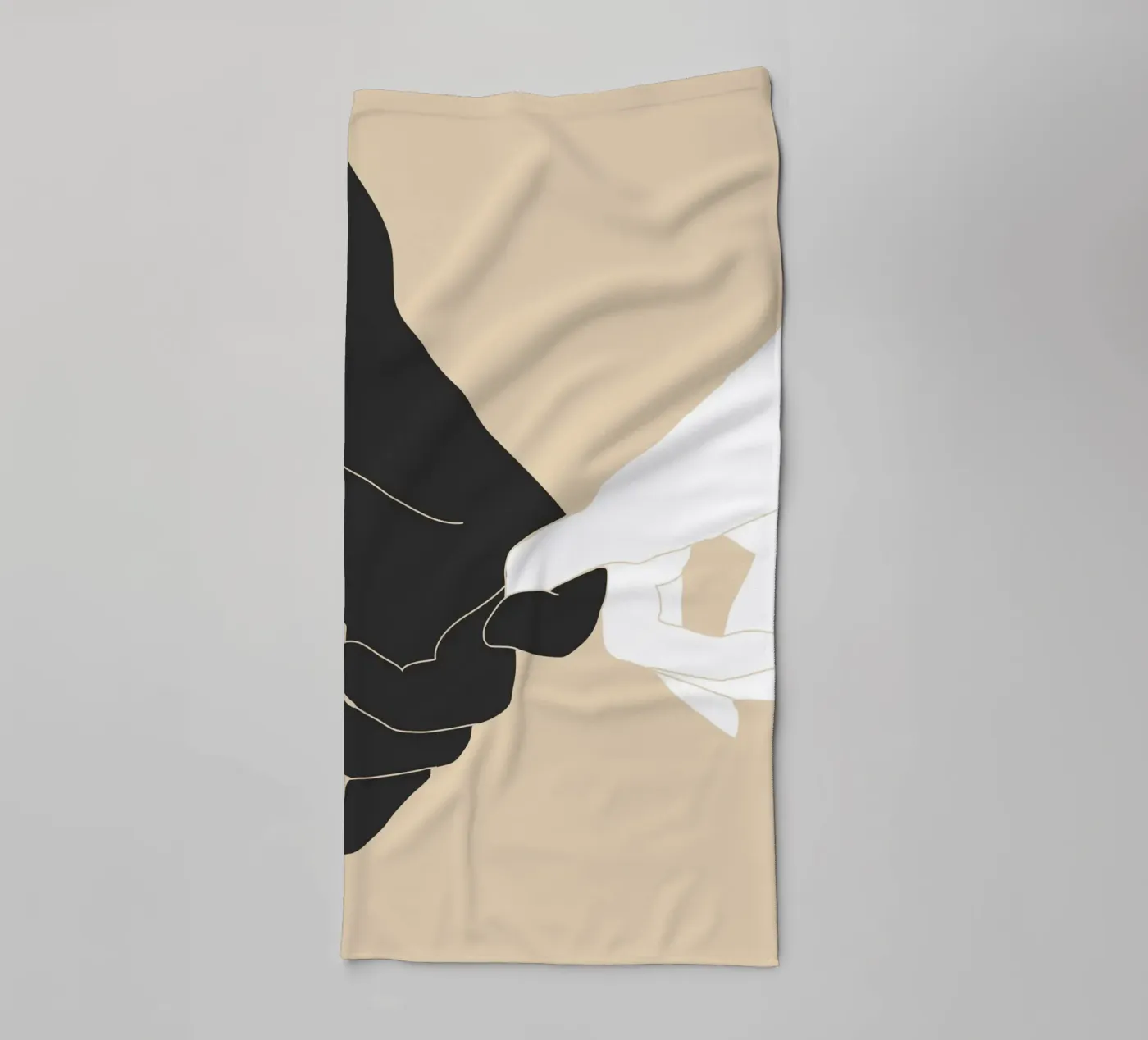 Samen badhanddoek van LeaDArt