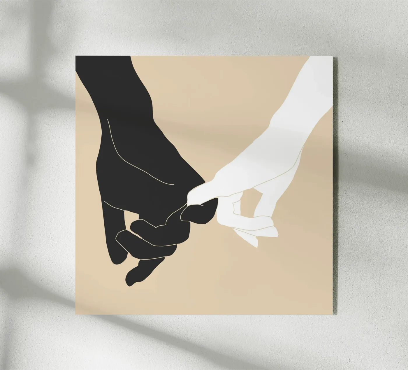 Together acrylic glass by LeaDArt