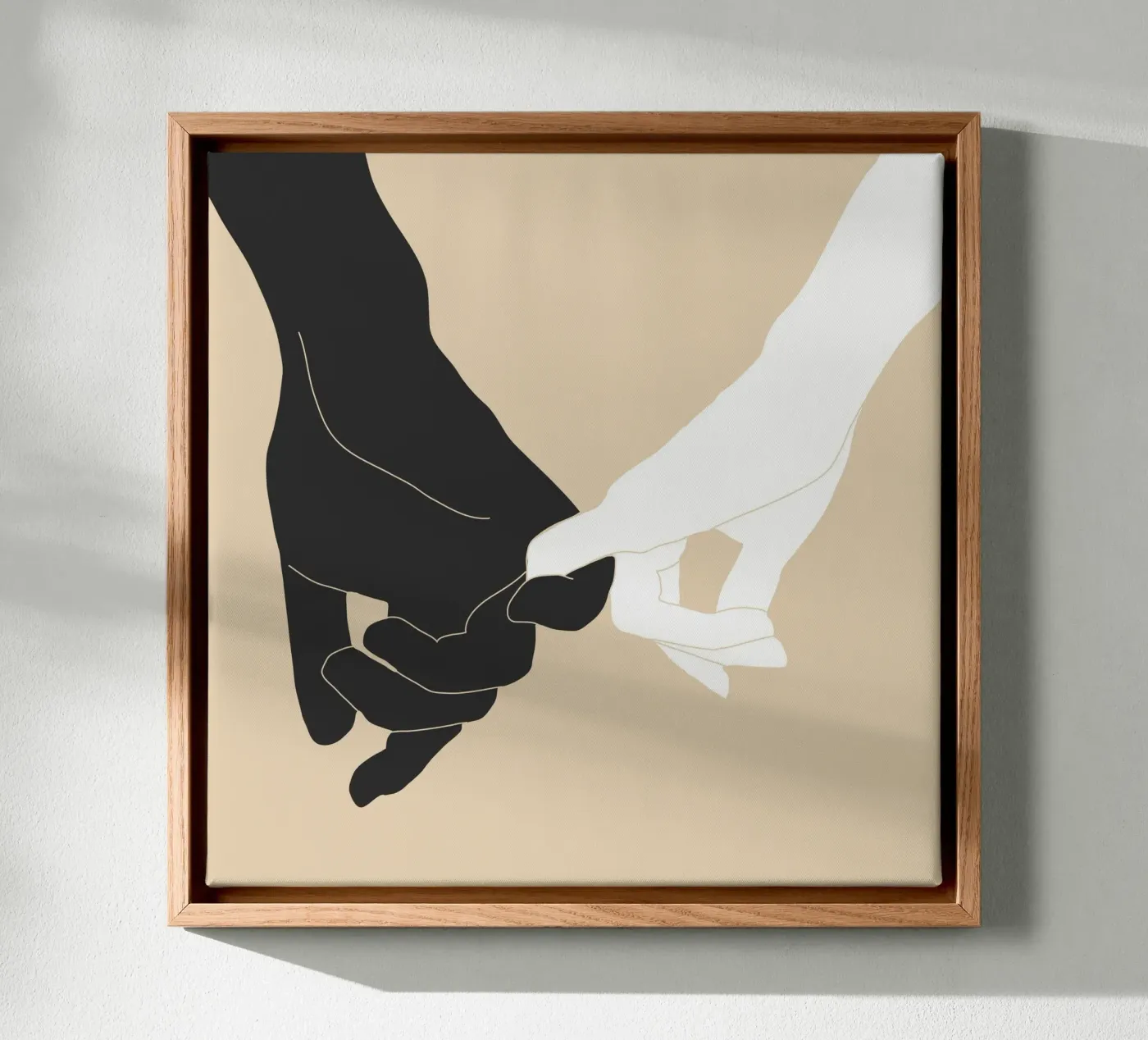 Samen canvas van LeaDArt