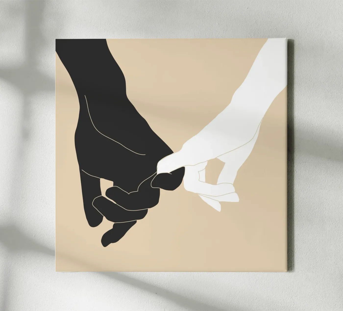 Samen canvas van LeaDArt