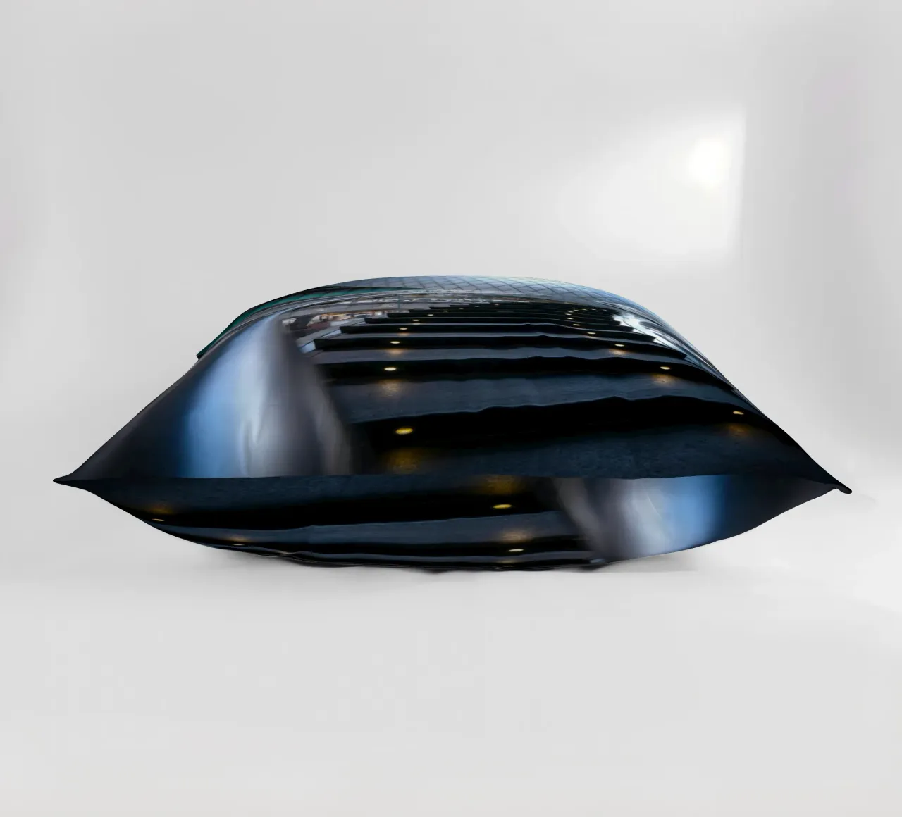 metalen leuningen voor gebogen trappen kussen van Earthly Visions