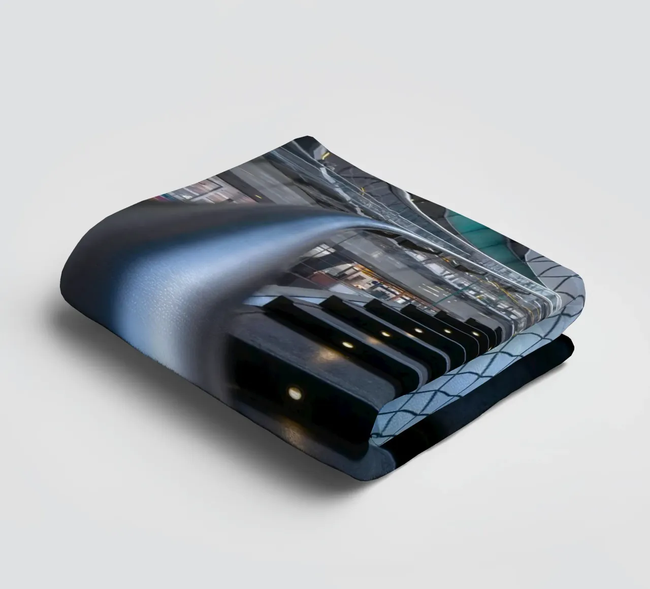 ringhiere in metallo per scale curve asciugamano da bagno da Earthly Visions