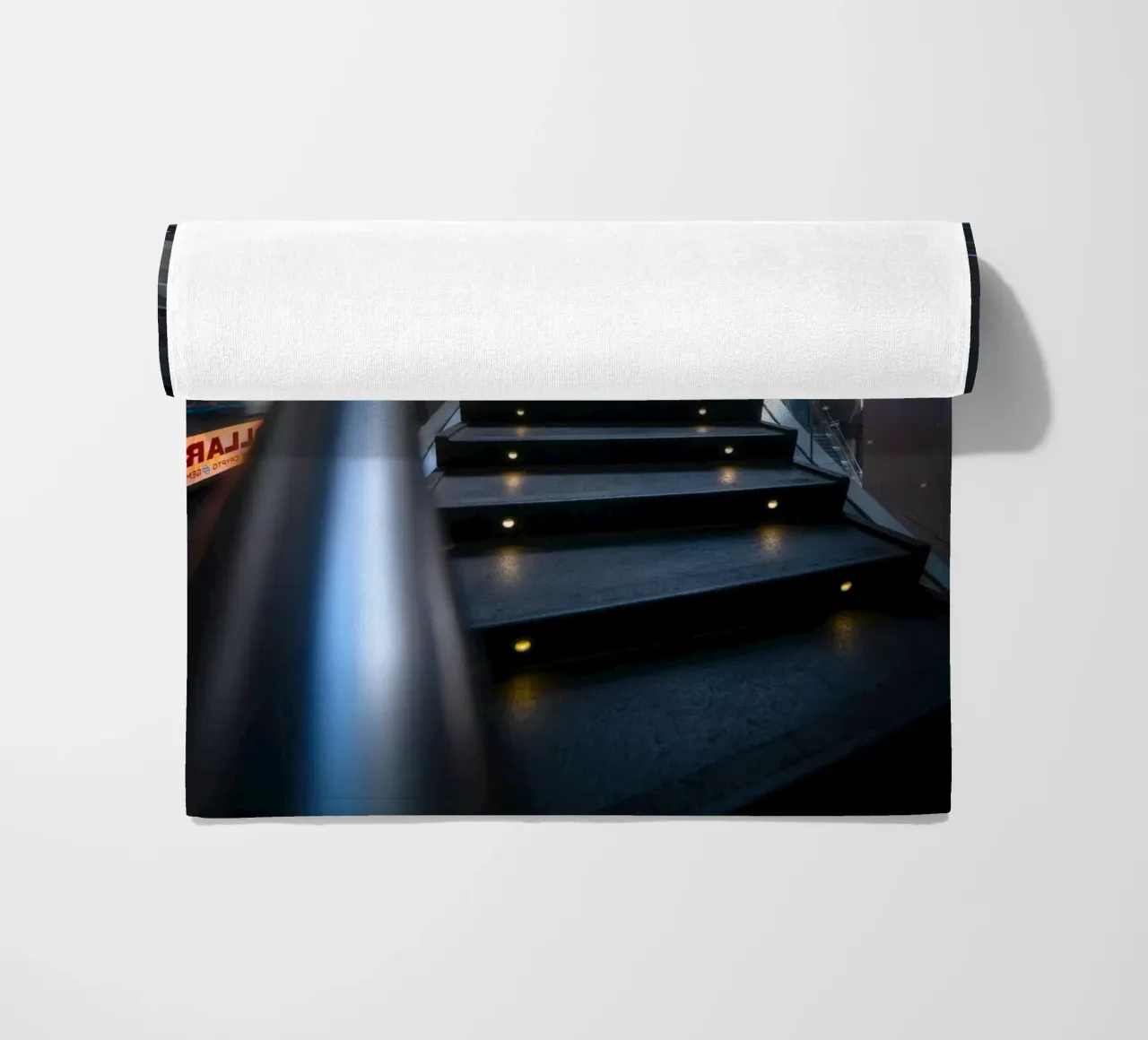 ringhiere in metallo per scale curve telo mare da Earthly Visions