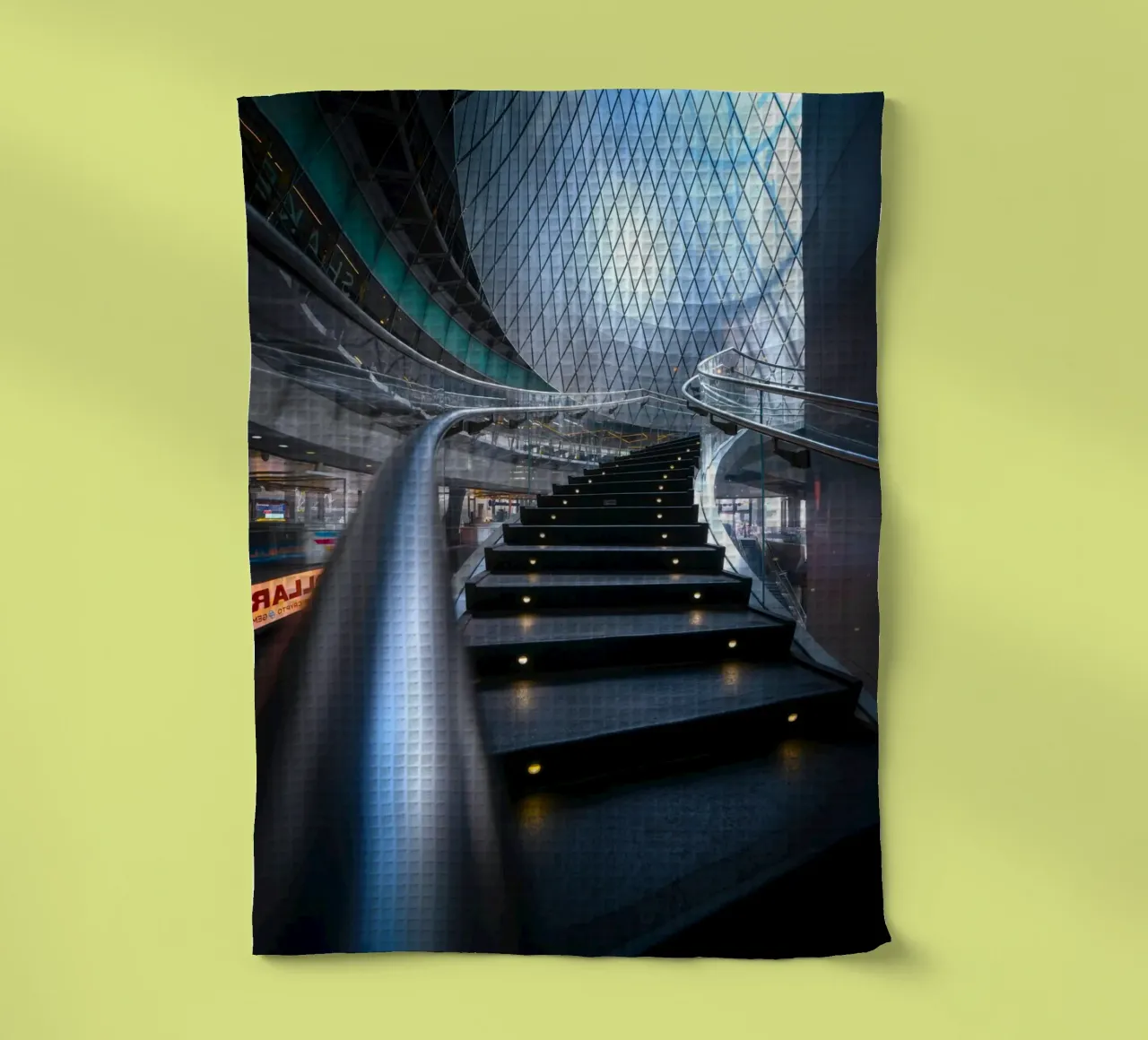 ringhiere in metallo per scale curve canovaccio da cucina da Earthly Visions