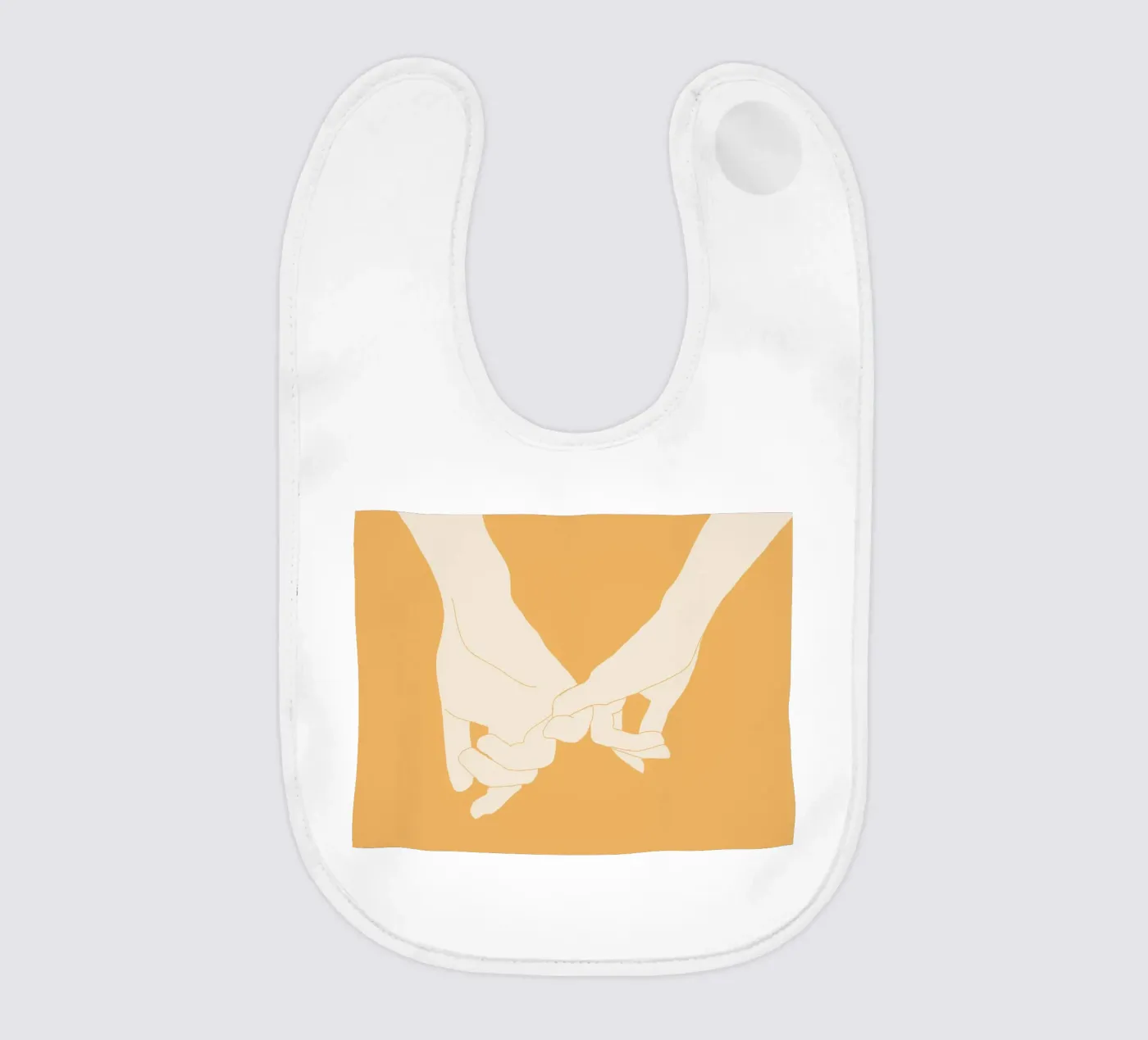 Connection baby slabbetje van LeaDArt