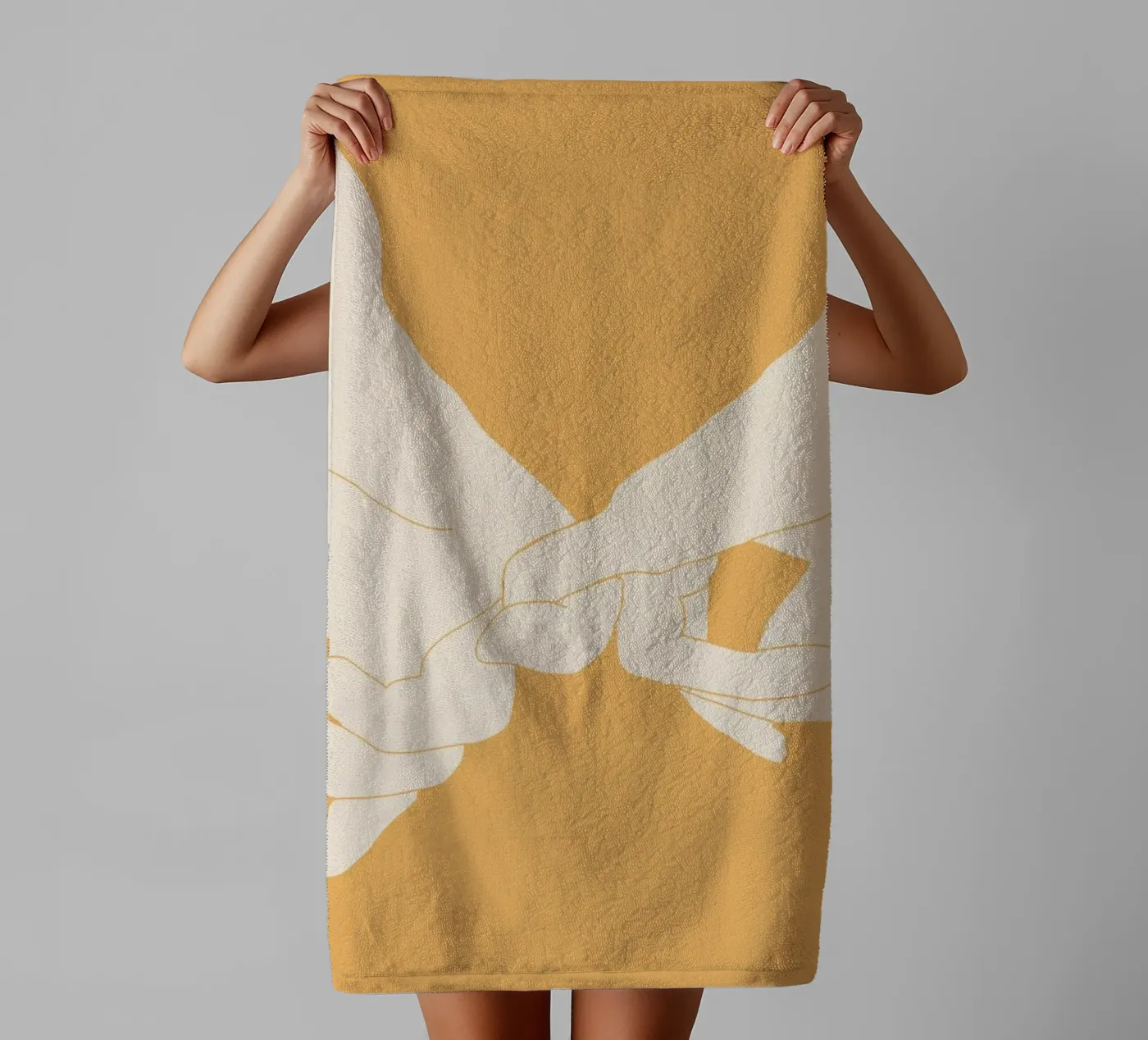 Connection towel by LeaDArt