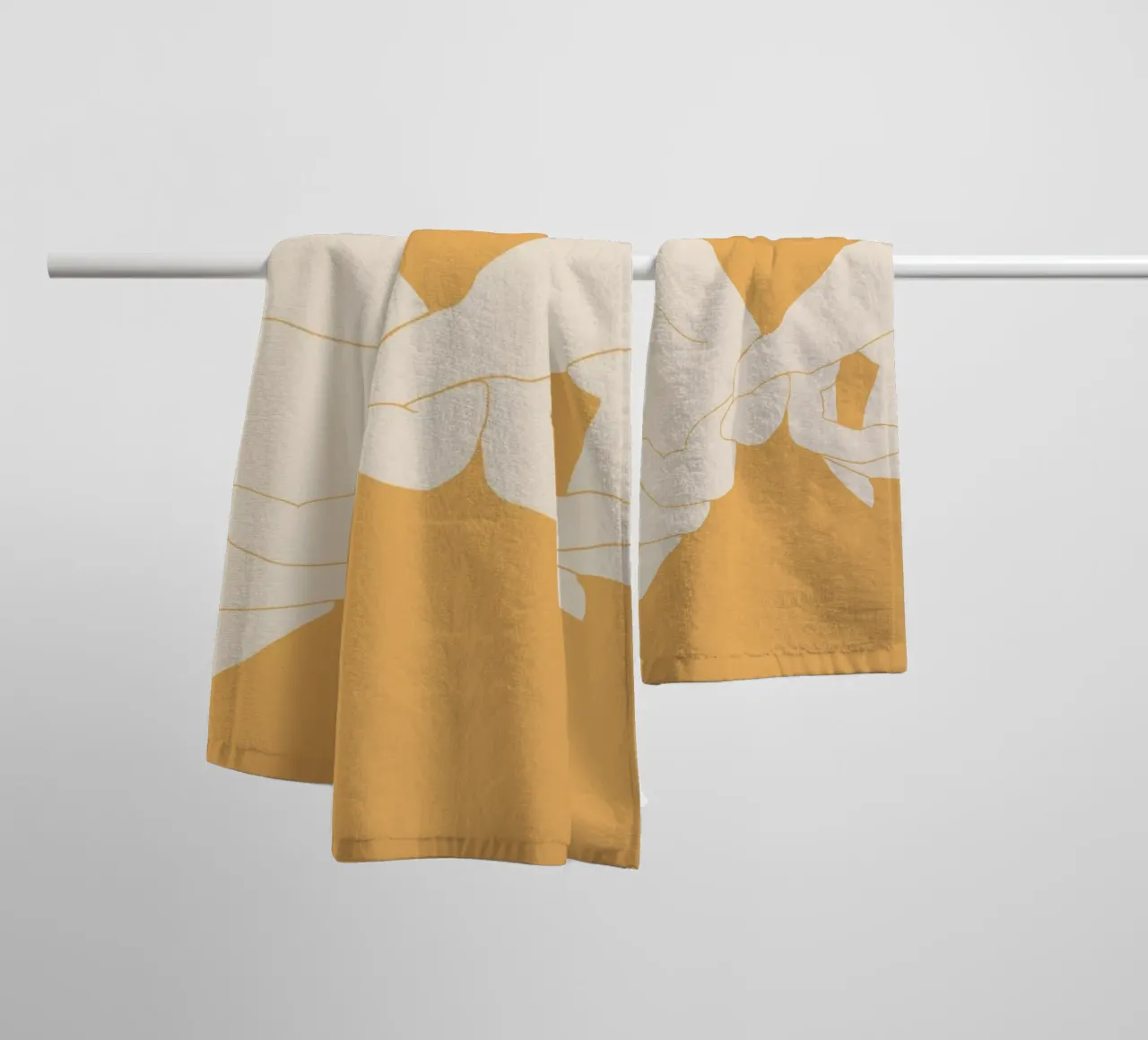 Connessione asciugamano da bagno da LeaDArt