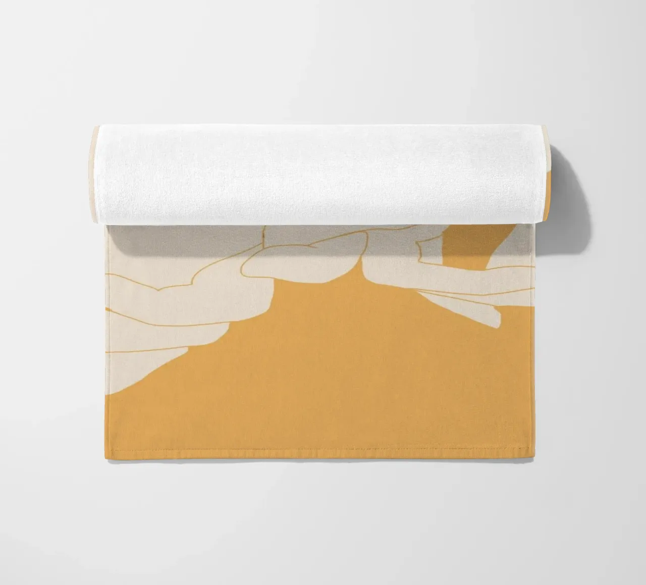 Connection beach towel by LeaDArt