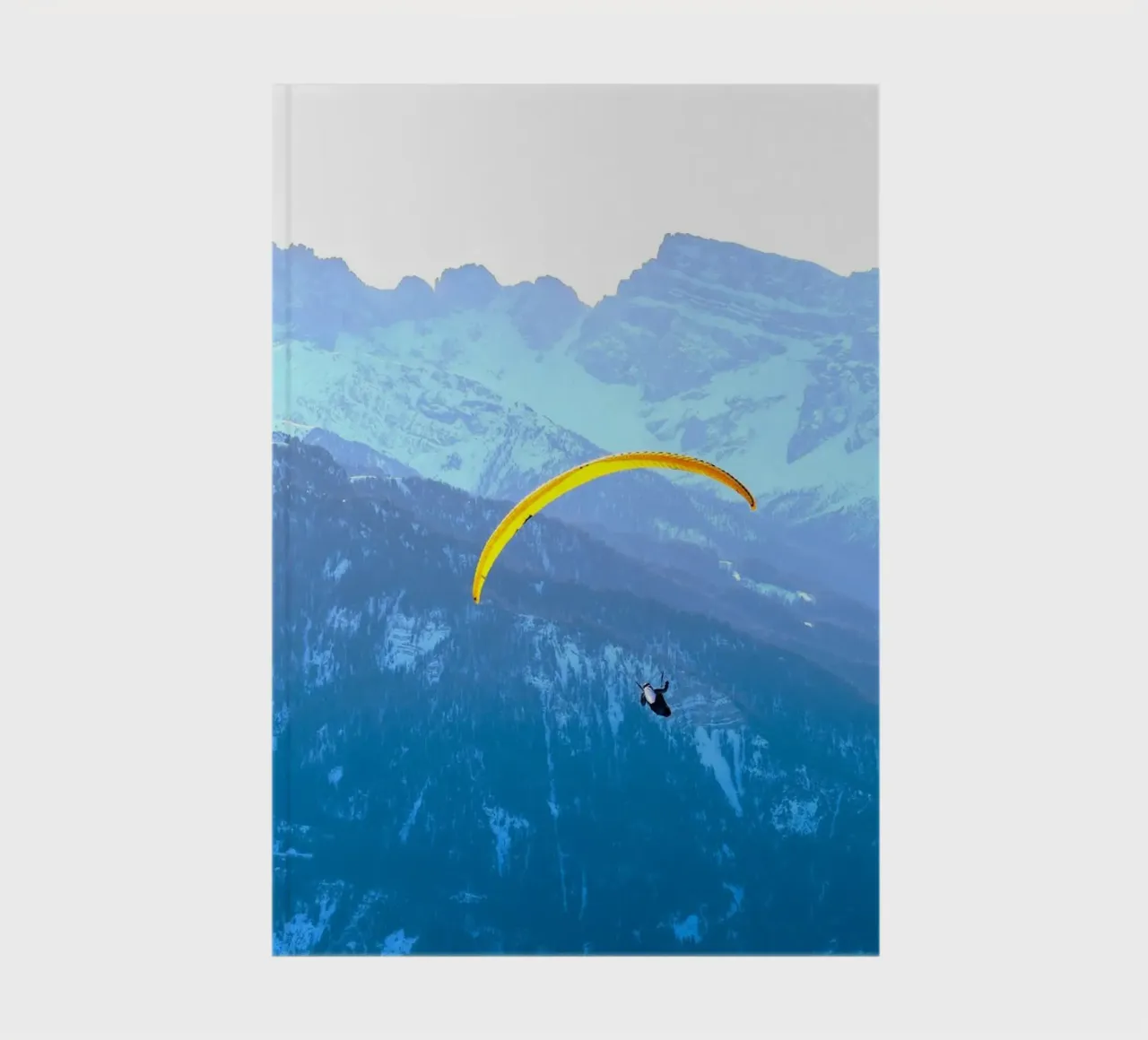 mountains snow notebook by Earthly Visions