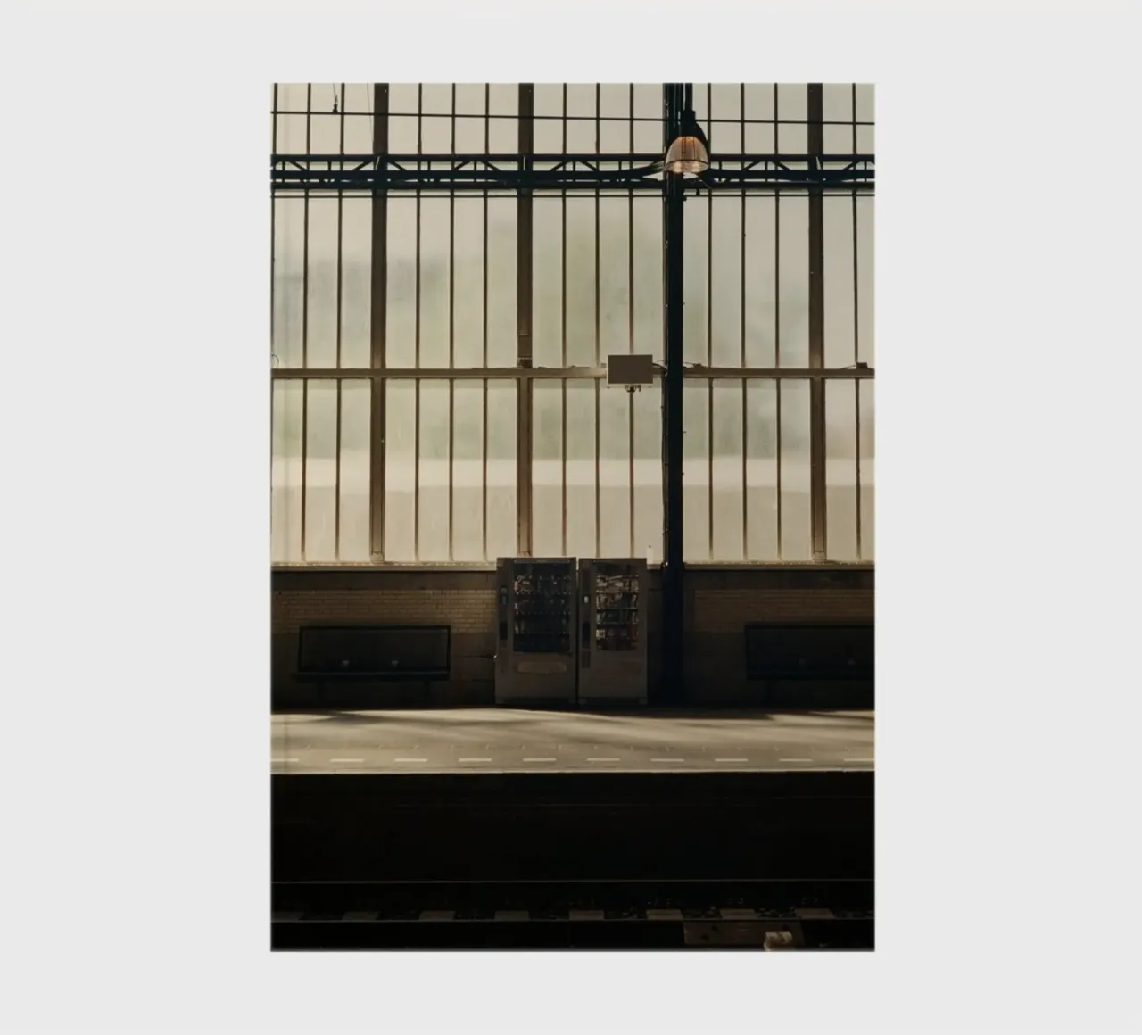 train station vending machine notebook by Earthly Visions