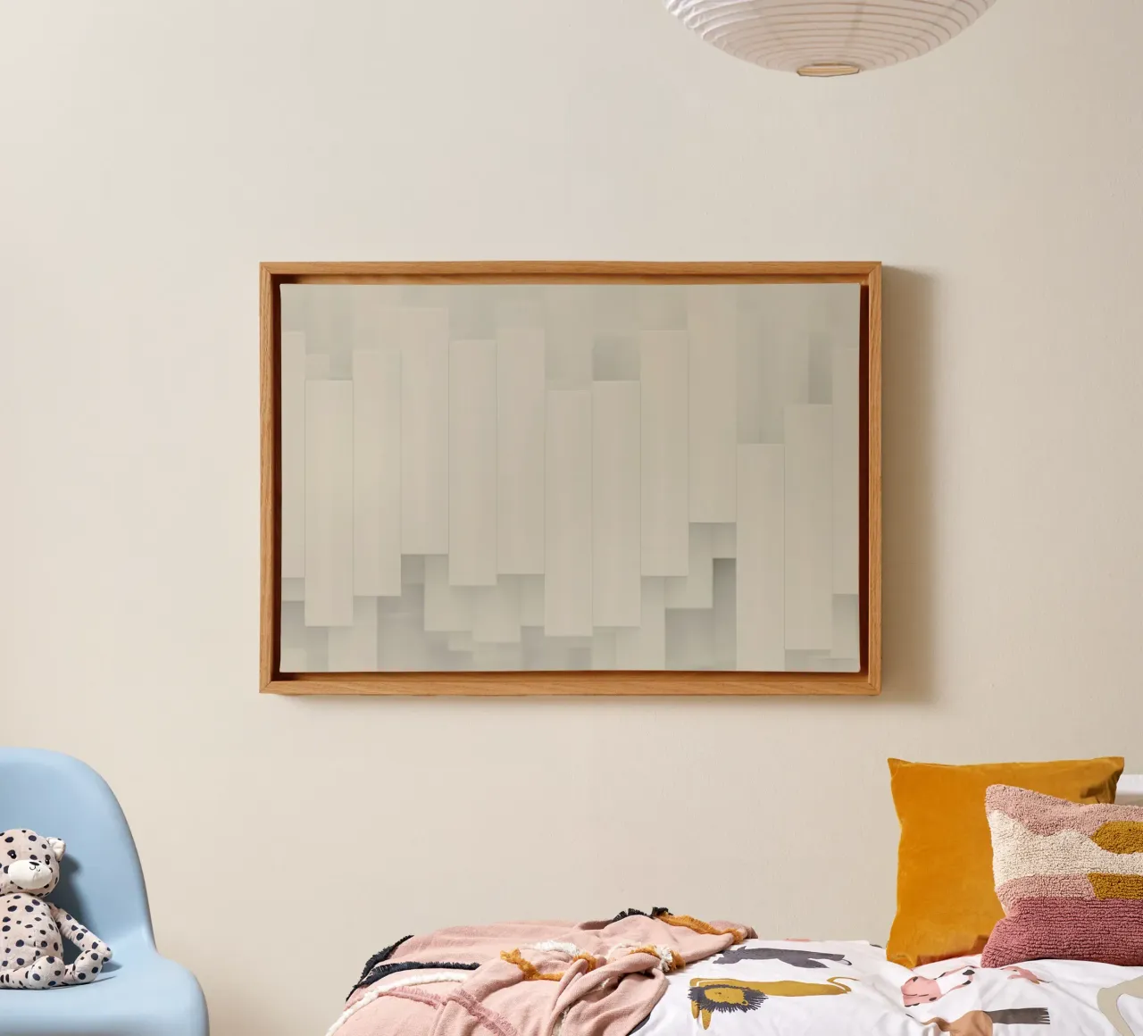 rectangles vertical-arrangement canvas by Earthly Visions