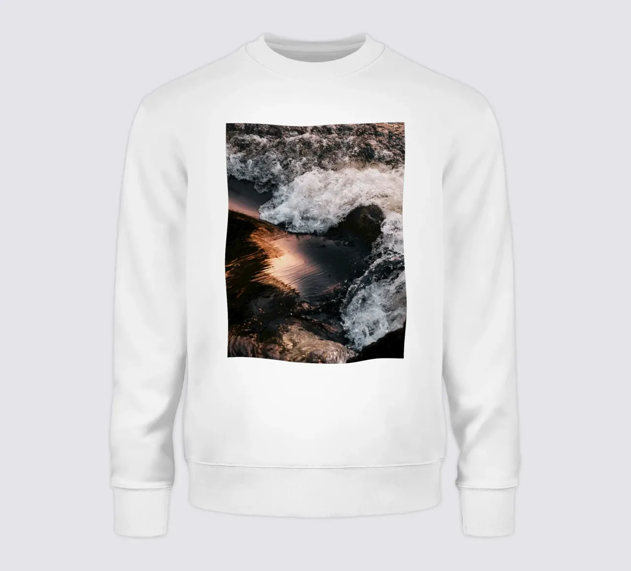 Wasserwellen Sweatshirt von Earthly Visions