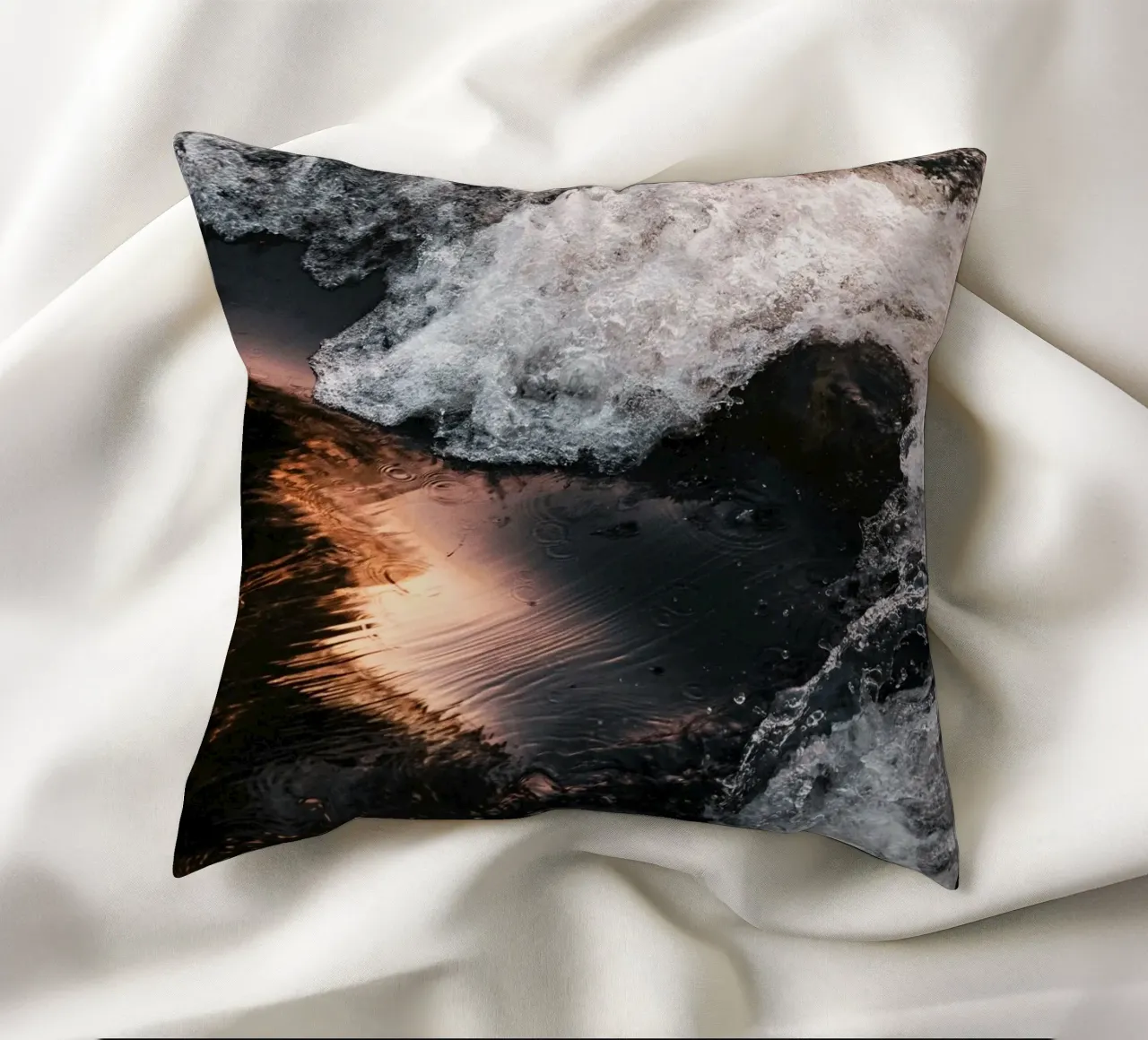 onde d'acqua cuscino da Earthly Visions