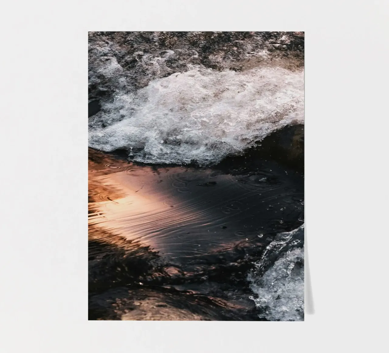 Wasserwellen Stickerbogen von Earthly Visions