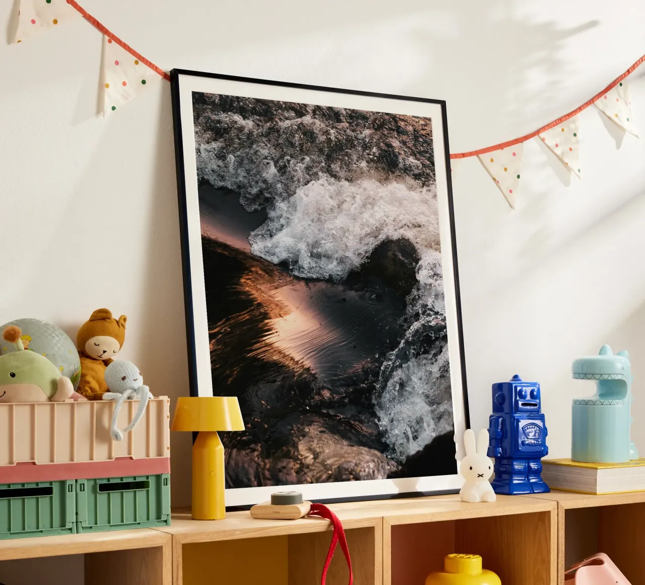 vagues d'eau poster de Earthly Visions