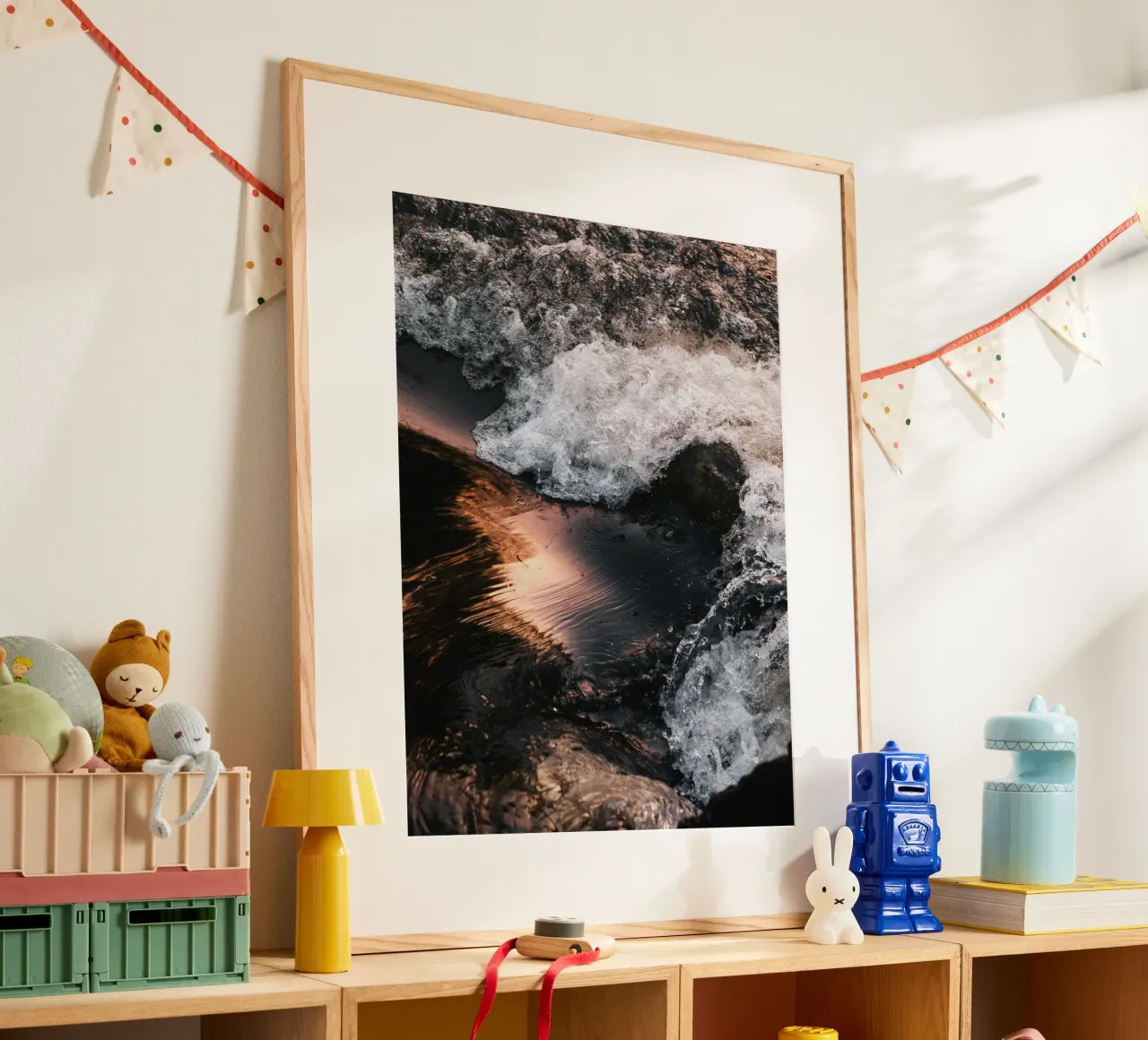 vagues d'eau poster de Earthly Visions