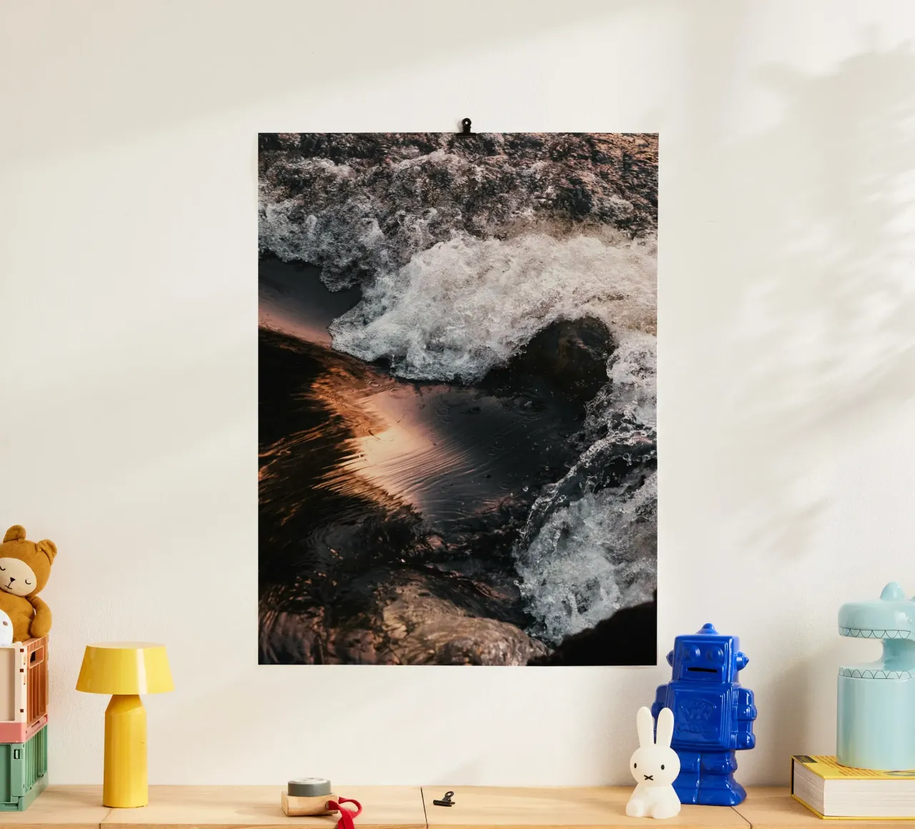 vagues d'eau poster de Earthly Visions