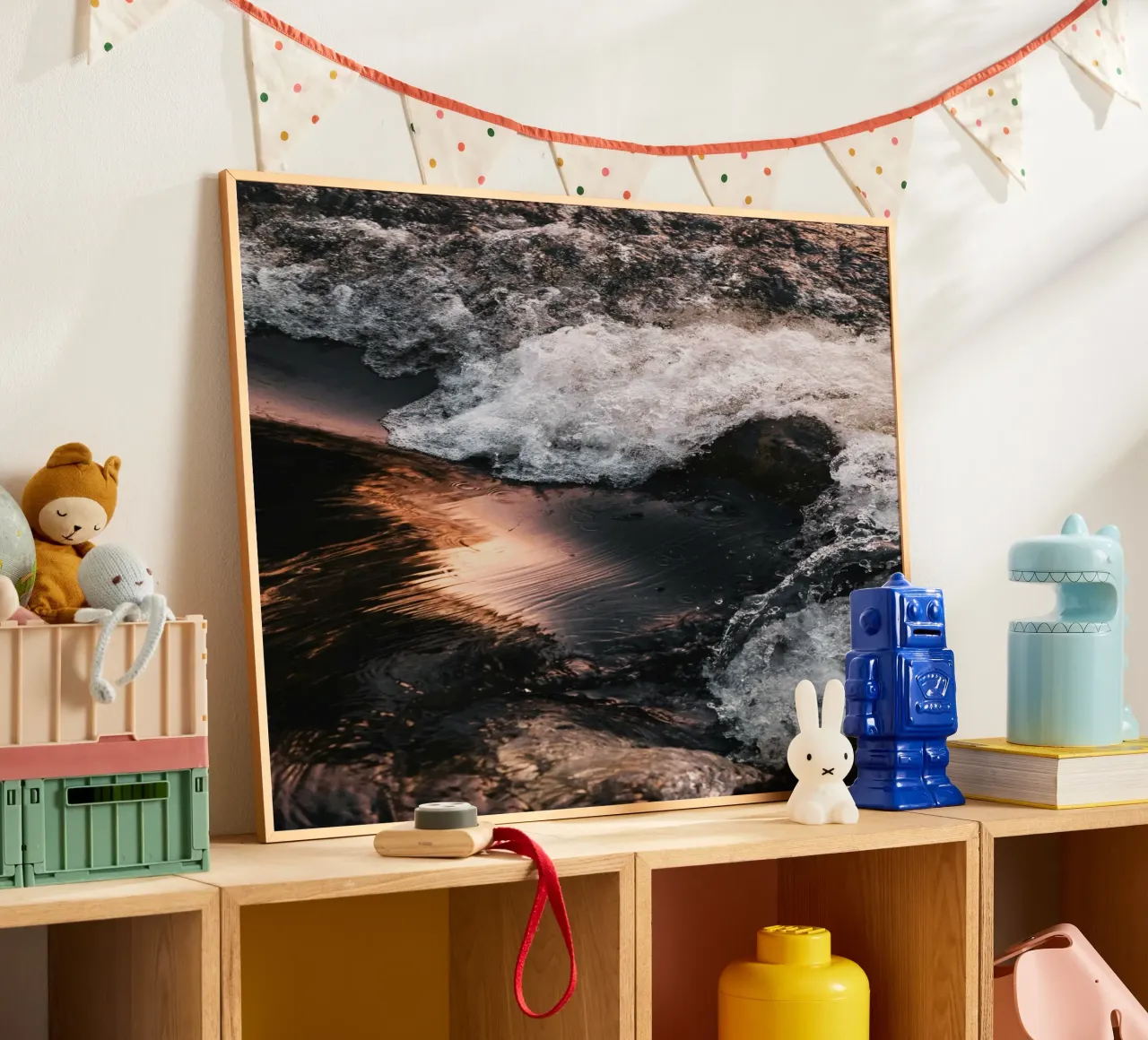 vagues d'eau poster de Earthly Visions