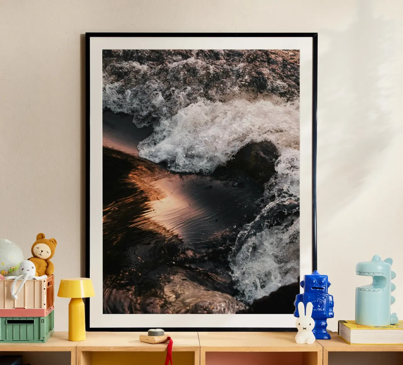 vagues d'eau poster de Earthly Visions