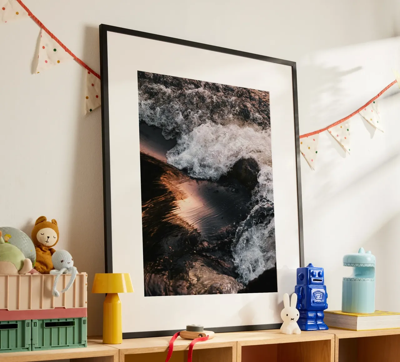 vagues d'eau poster de Earthly Visions