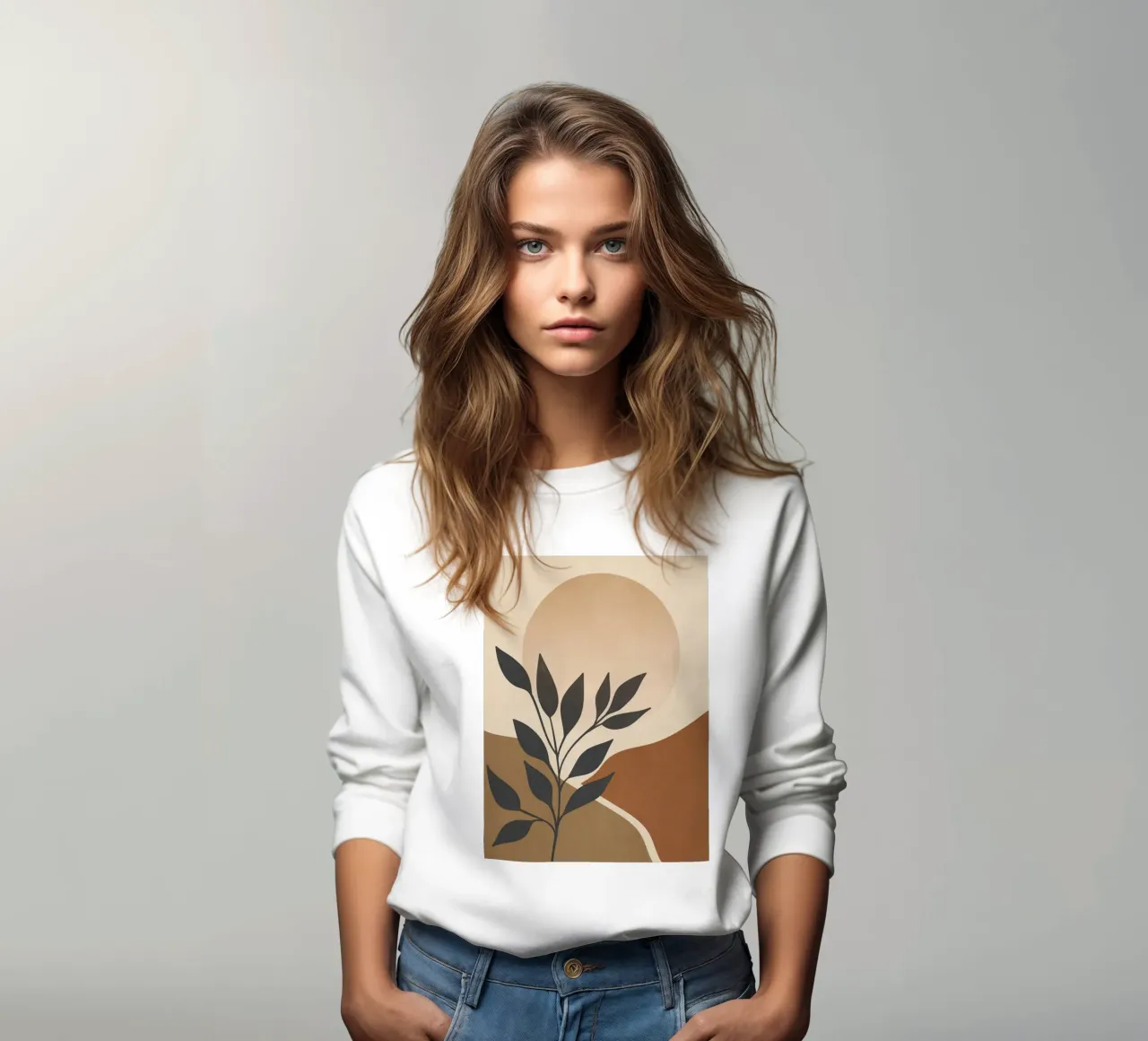 Sole botanico felpa da LeaDArt