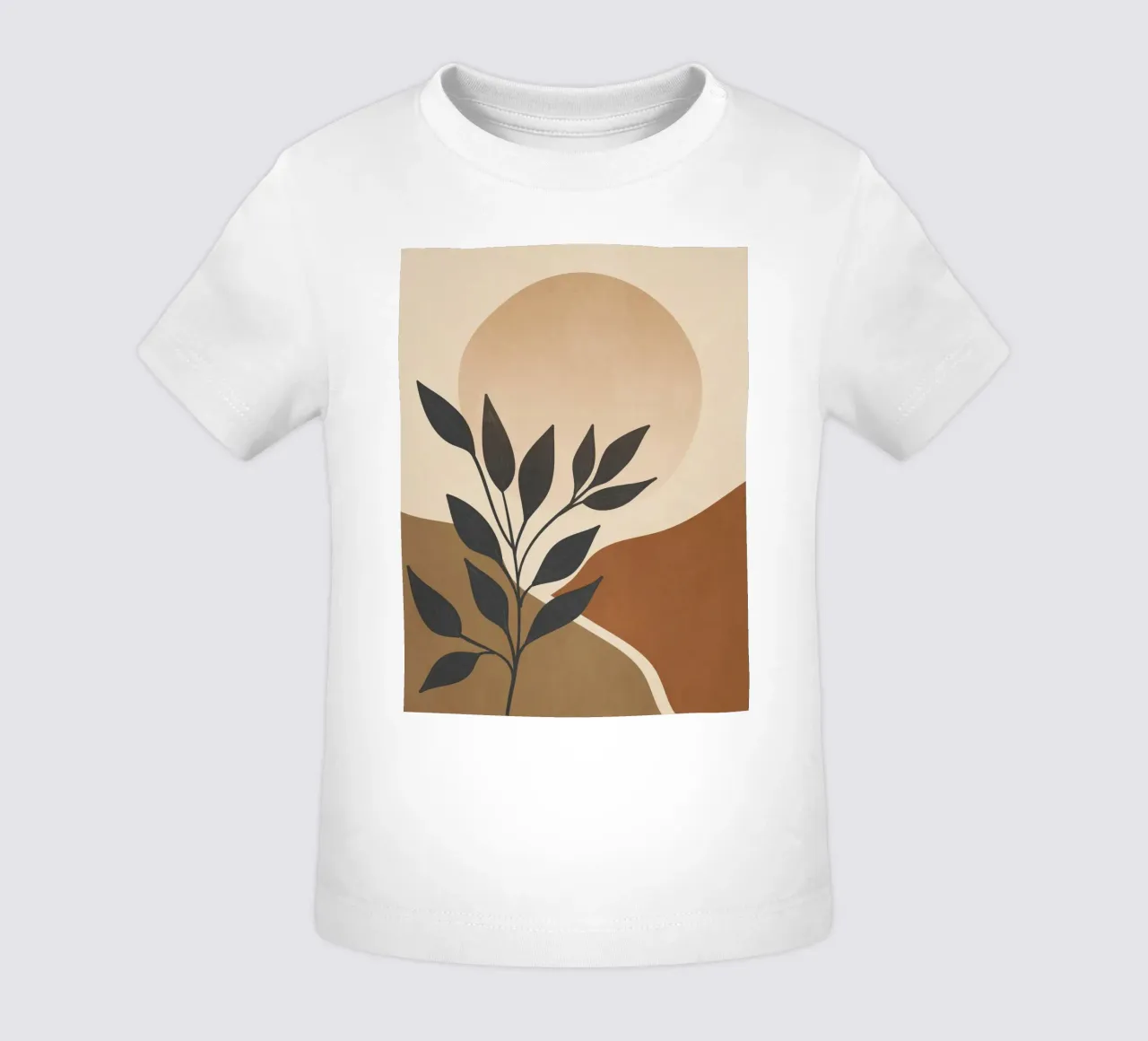 Sole botanico maglietta neonato da LeaDArt