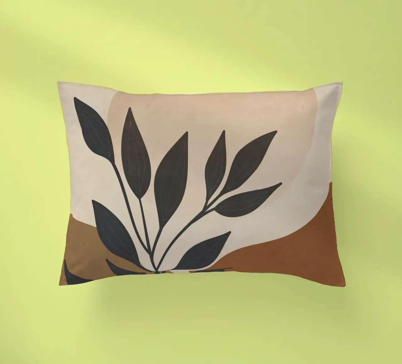 Sole botanico cuscino da LeaDArt