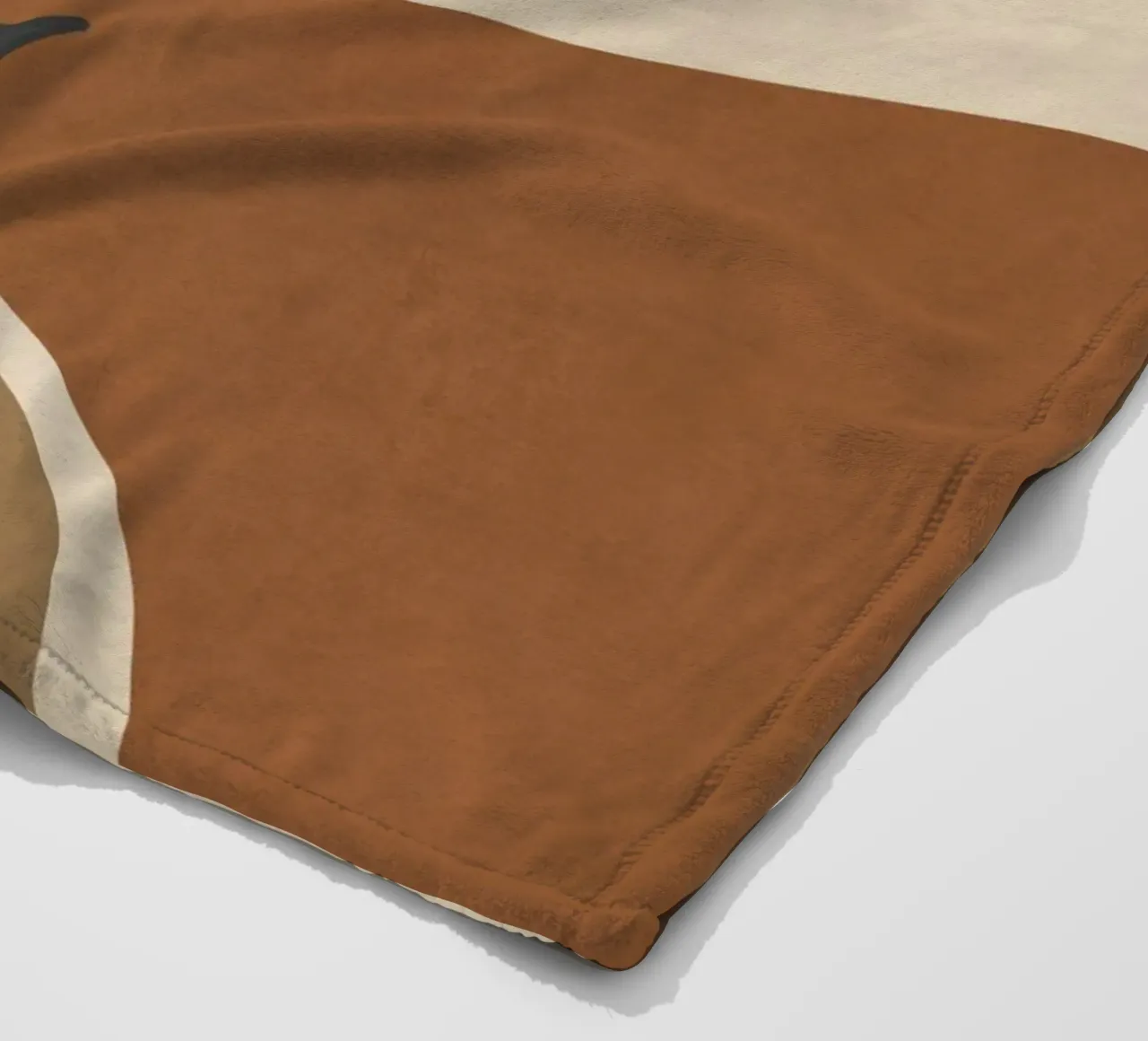 Sole botanico coperta in pile da LeaDArt