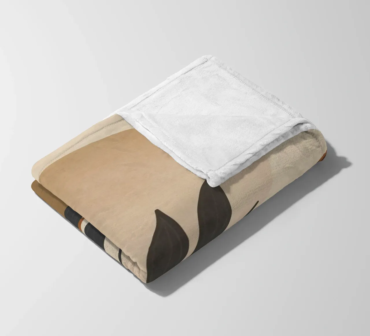 Sole botanico coperta in pile da LeaDArt