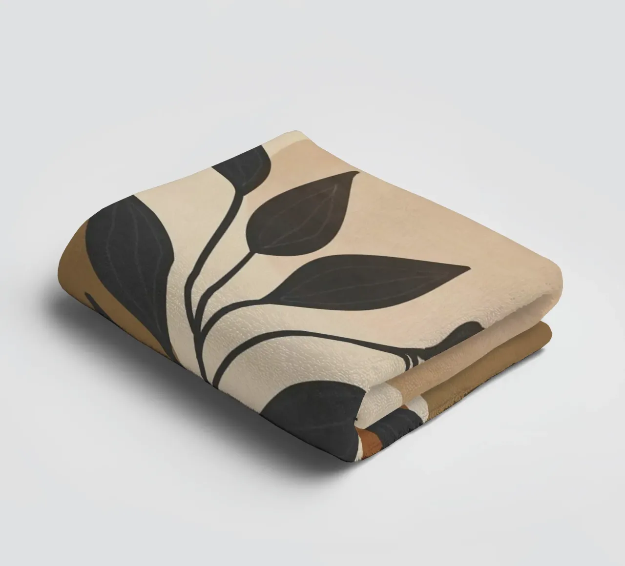 Sole botanico asciugamano da bagno da LeaDArt