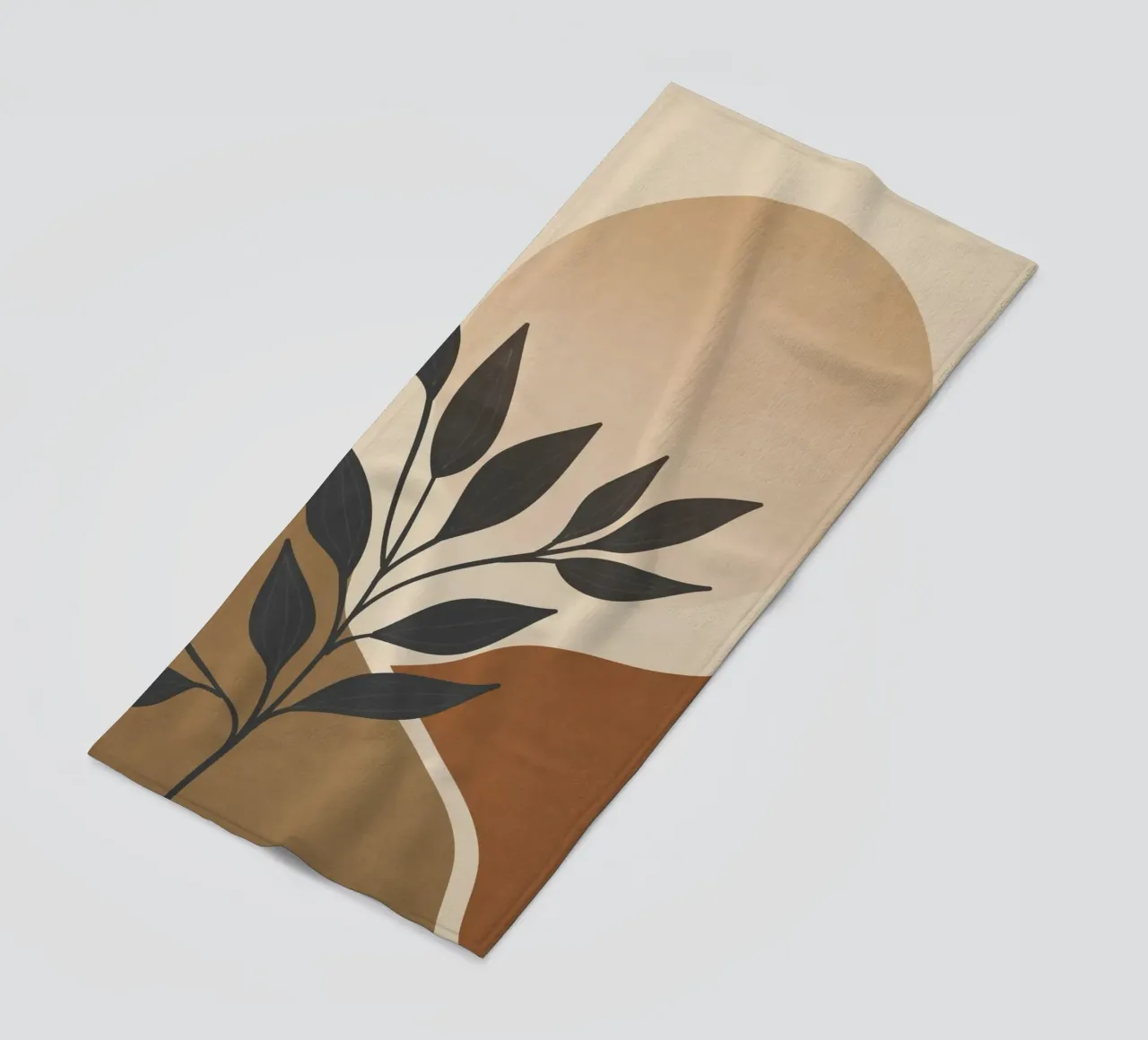 Sole botanico telo mare da LeaDArt