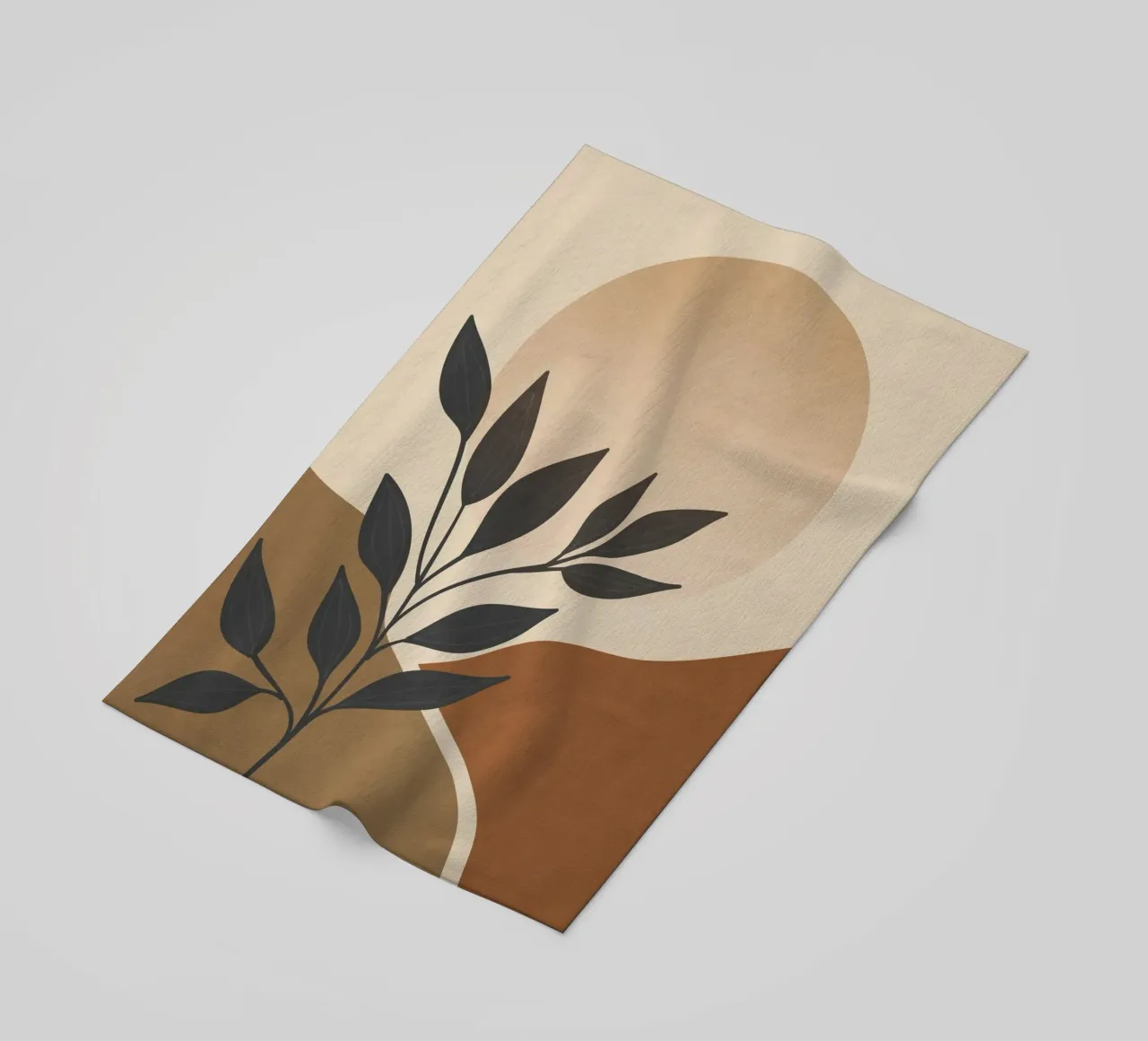 Sole botanico telo mare da LeaDArt