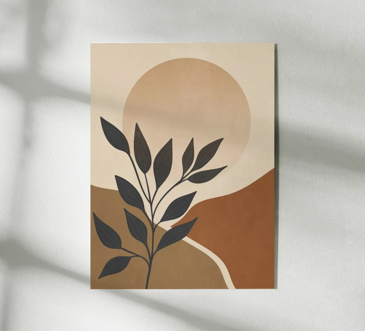 Sole botanico plexiglass da LeaDArt