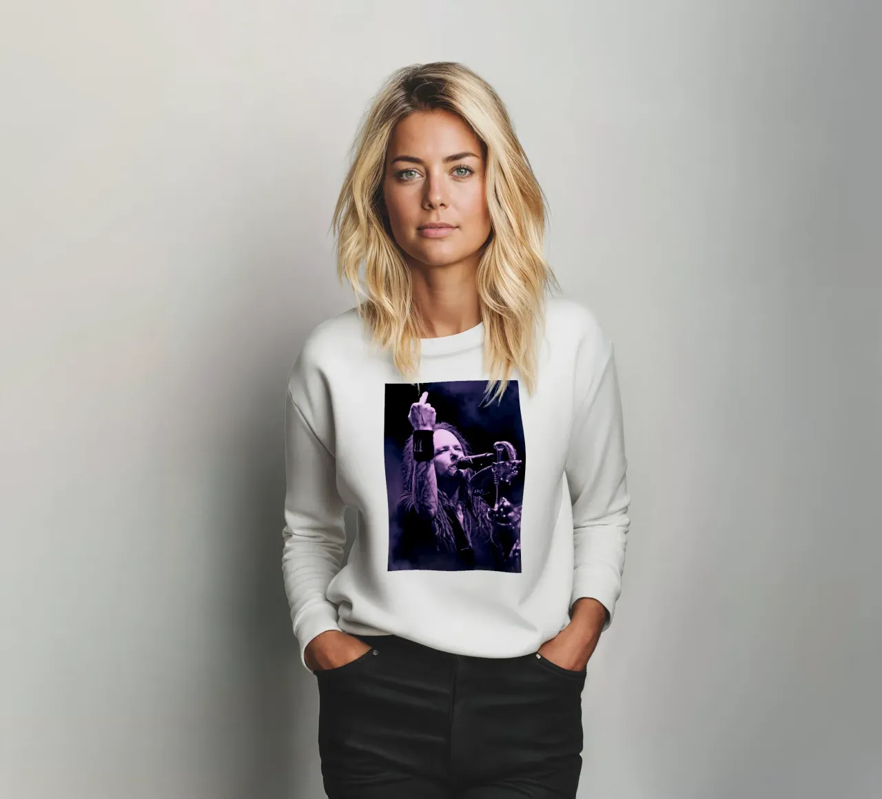 Jonathan Davis - Korn felpa da Lembayung art