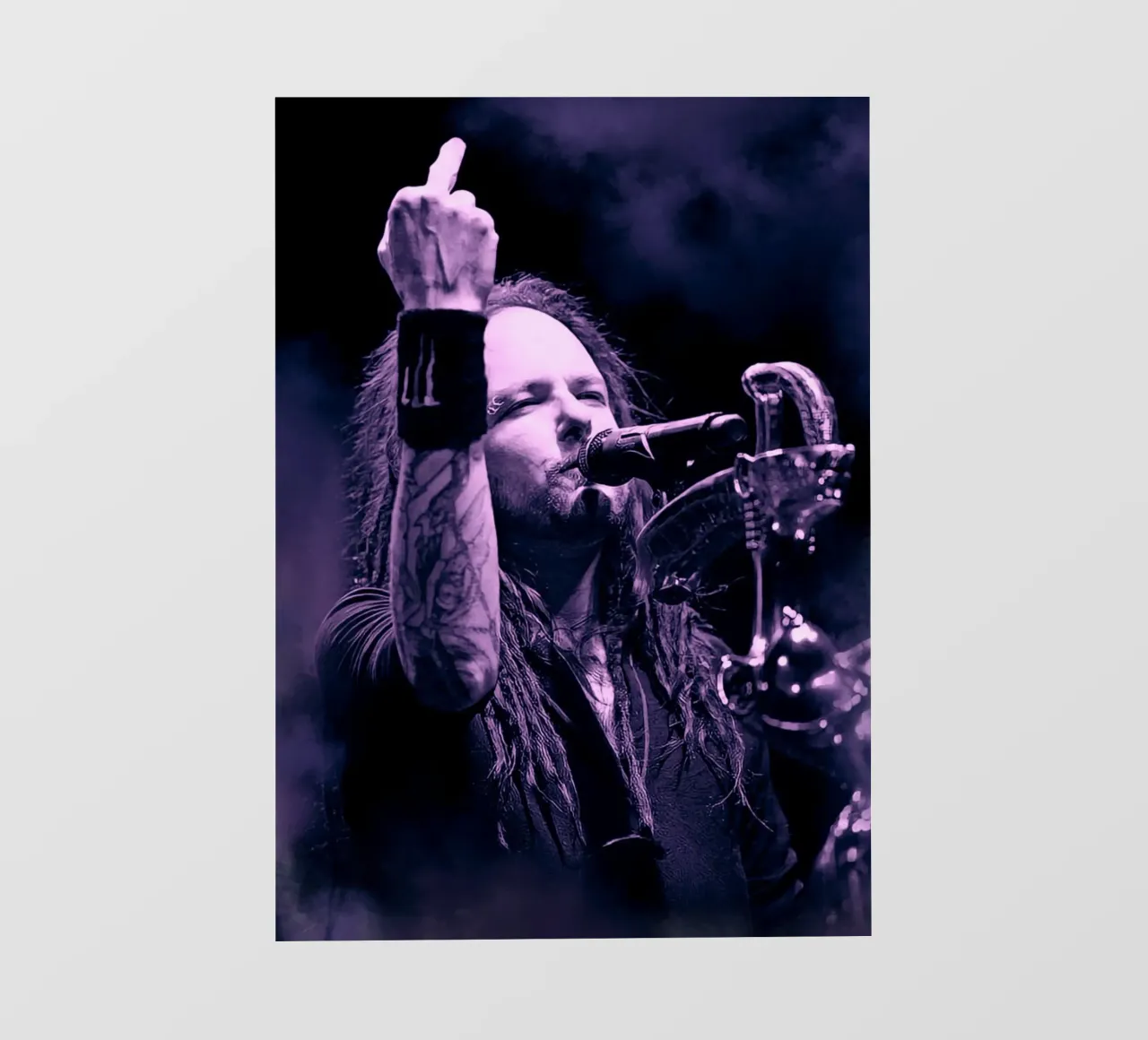 Jonathan Davis - Korn pellicola backlit da Lembayung art