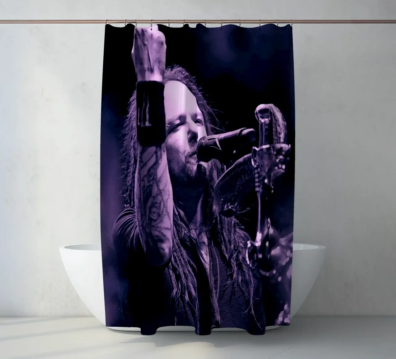 Jonathan Davis - Korn tenda da doccia da Lembayung art