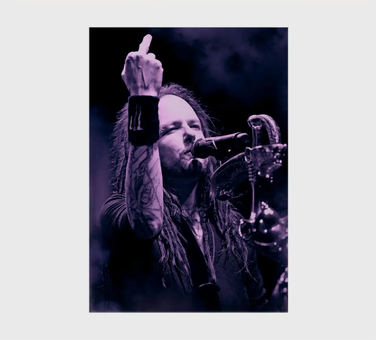 Jonathan Davis - Korn notebook by Lembayung art