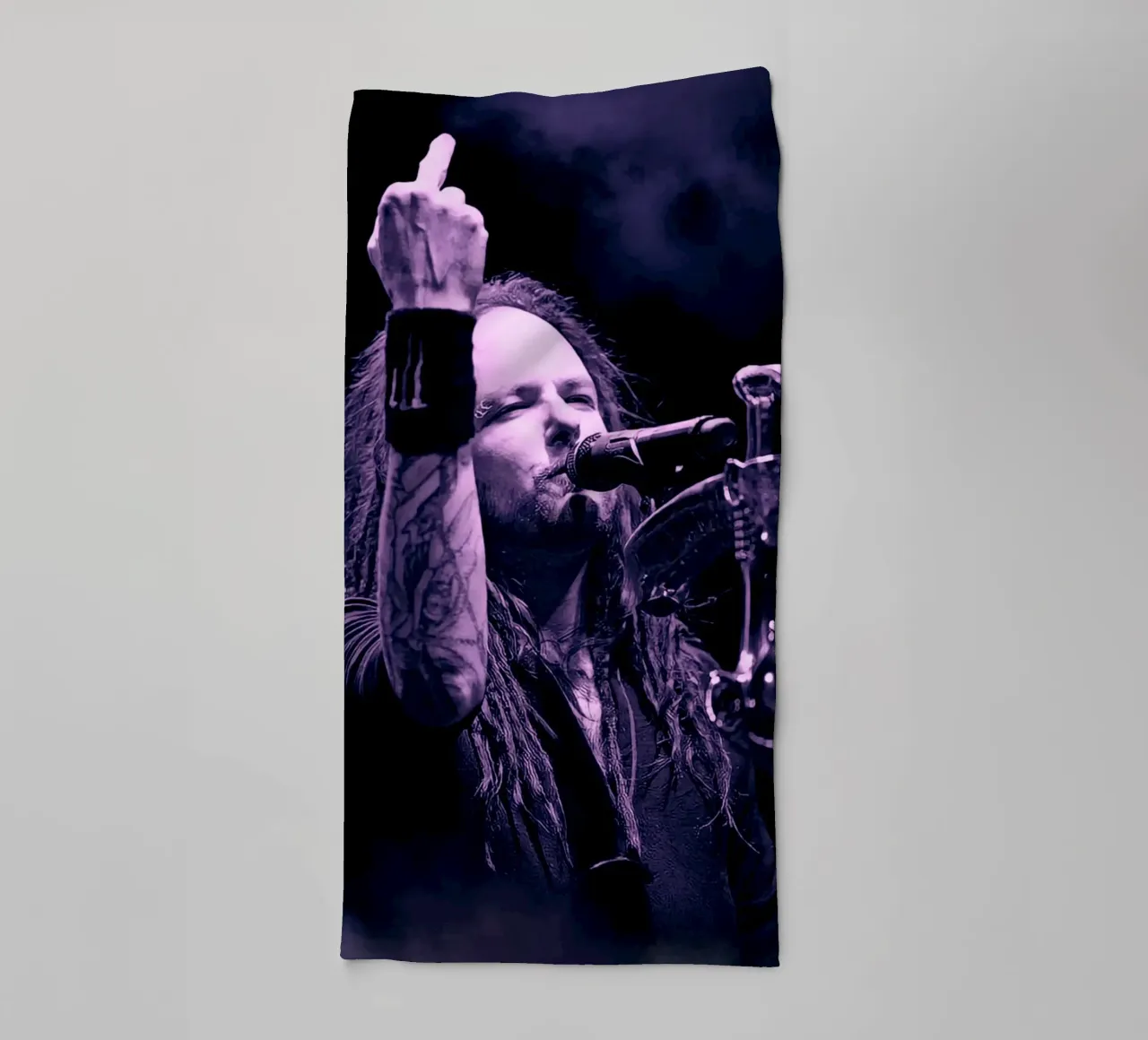 Jonathan Davis - Korn asciugamano da bagno da Lembayung art